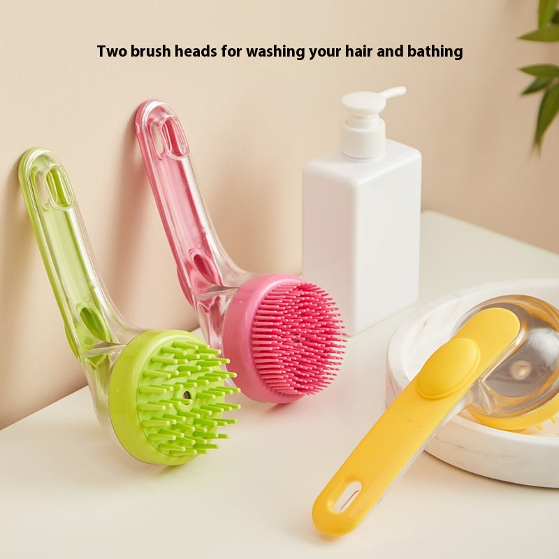 Long-Handle Pet Bath Brush