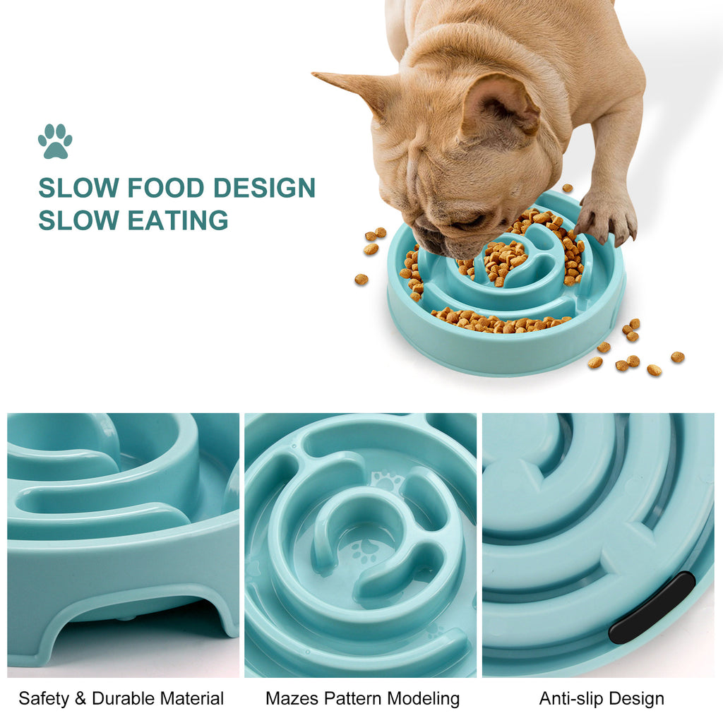 Maze Slow-Feeder Dog Bowl