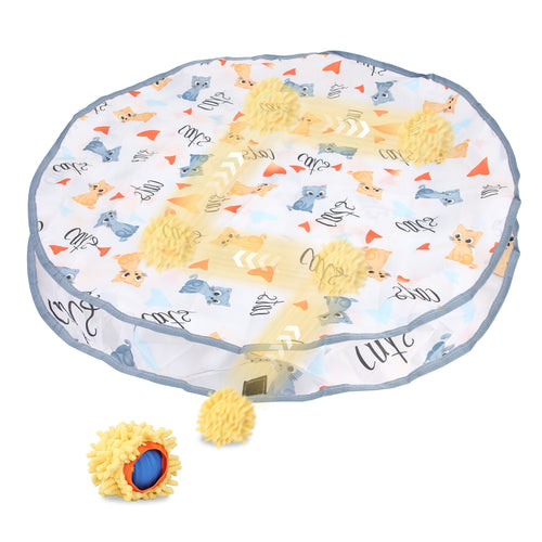 Hide-and-Seek Rolling Cat Toy