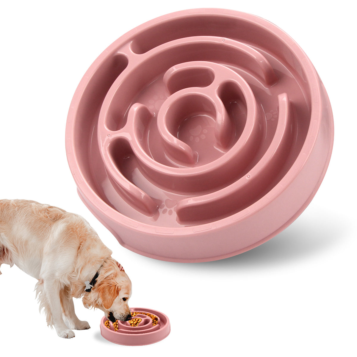 Maze Slow-Feeder Dog Bowl