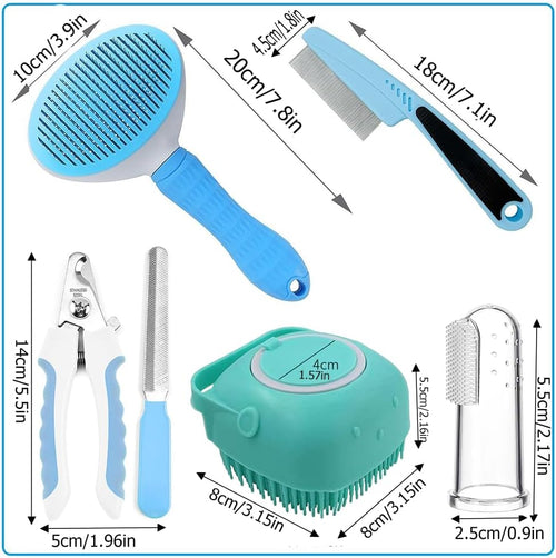 Everyday Pet Grooming Kit — 7 Pieces